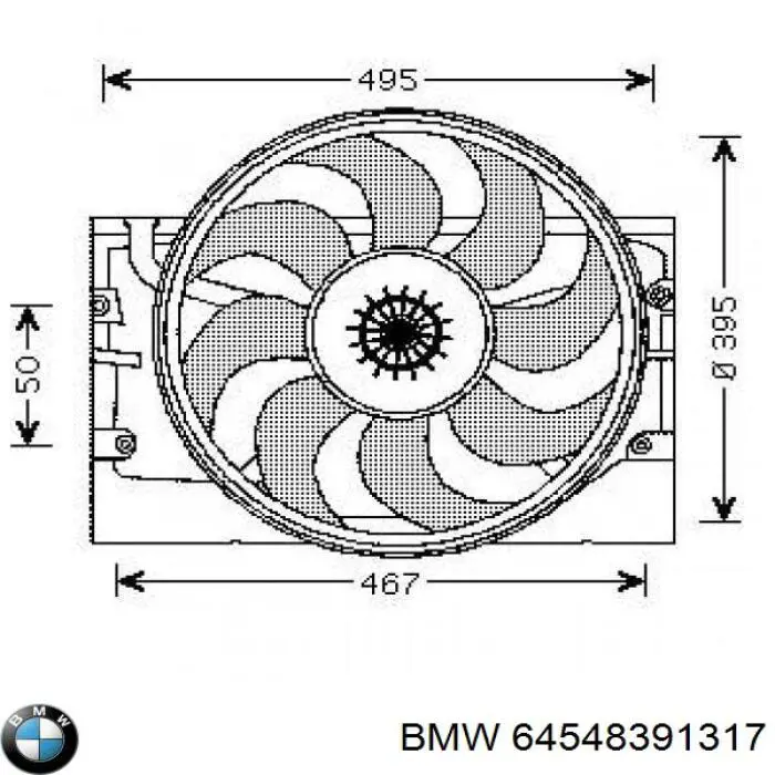Comprar Ventilador del motor BMW 3  E36