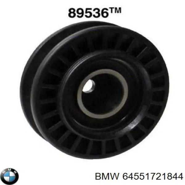 64551721844 BMW polea tensora correa poli v