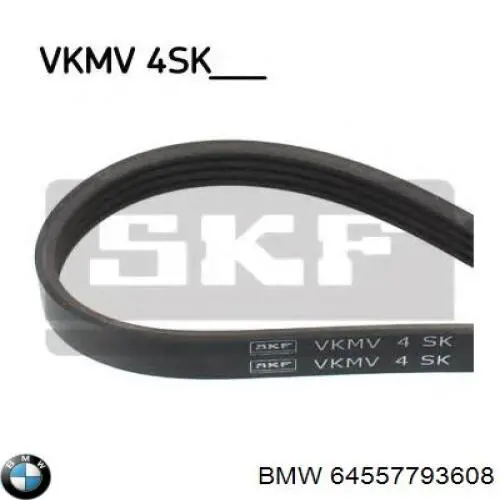 Comprar 64557793608 BMW Correa trapezoidal