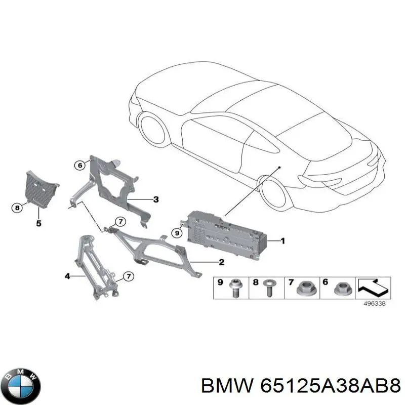 65125A38AB8 BMW