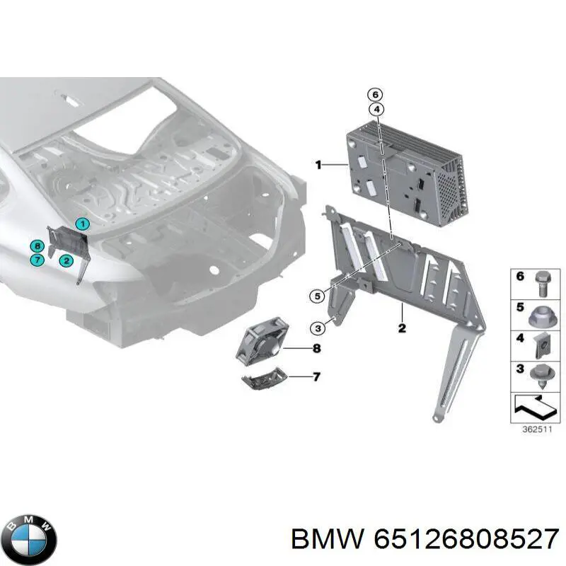 65126808527 BMW