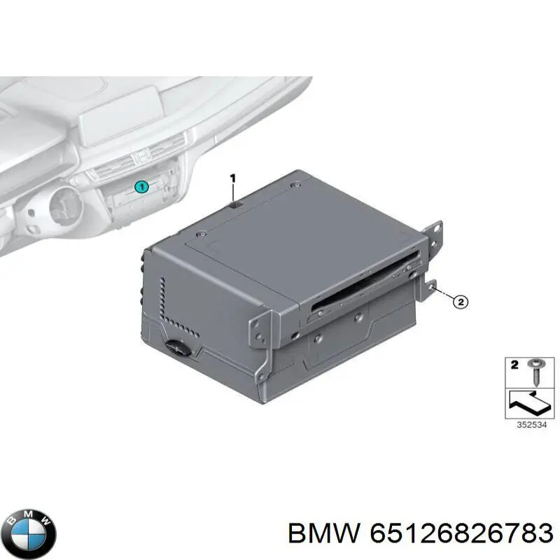 Comprar 65126826783 BMW Radio