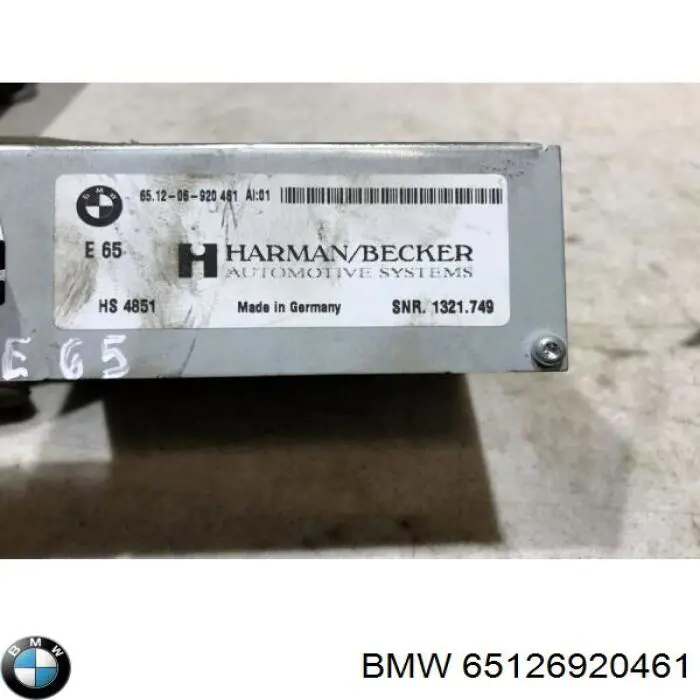Comprar 6920461 BMW Amplificador de sonido del sistema de audio