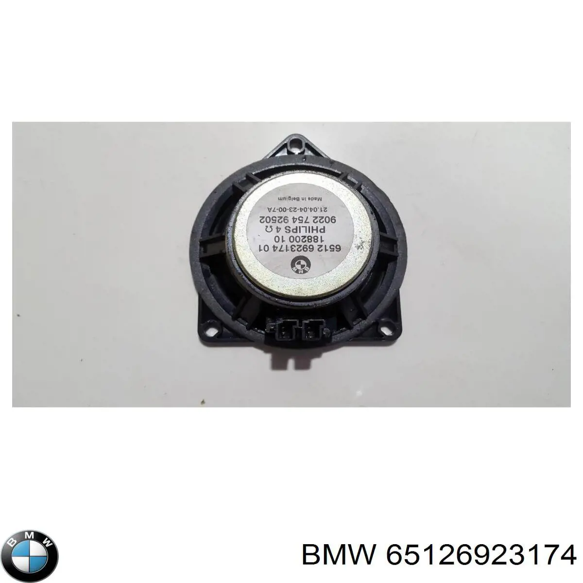 Altavoz de la puerta trasera 65126923174 BMW