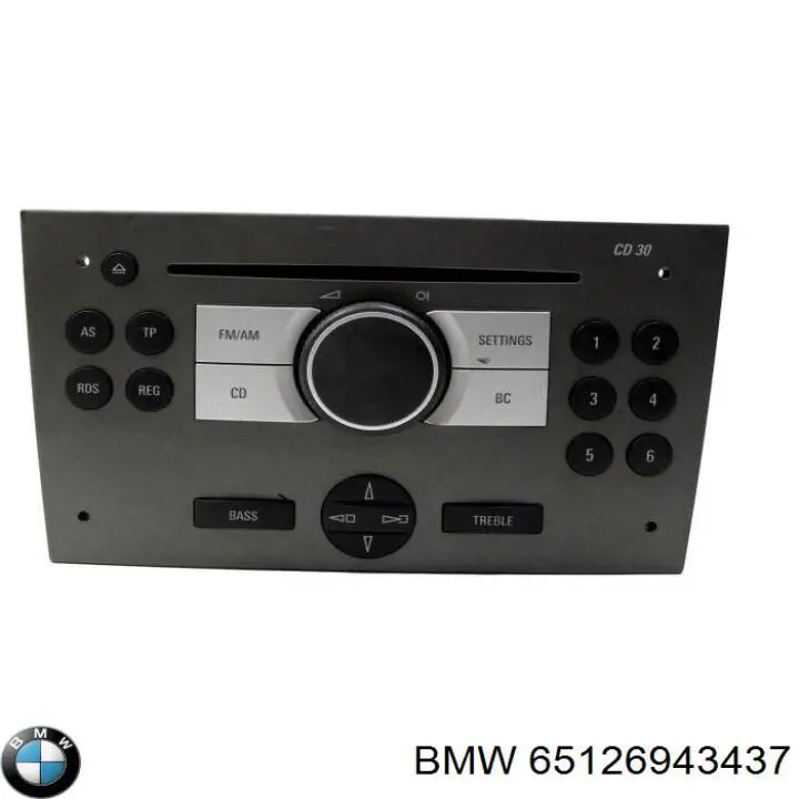 Radio 65126976888 BMW