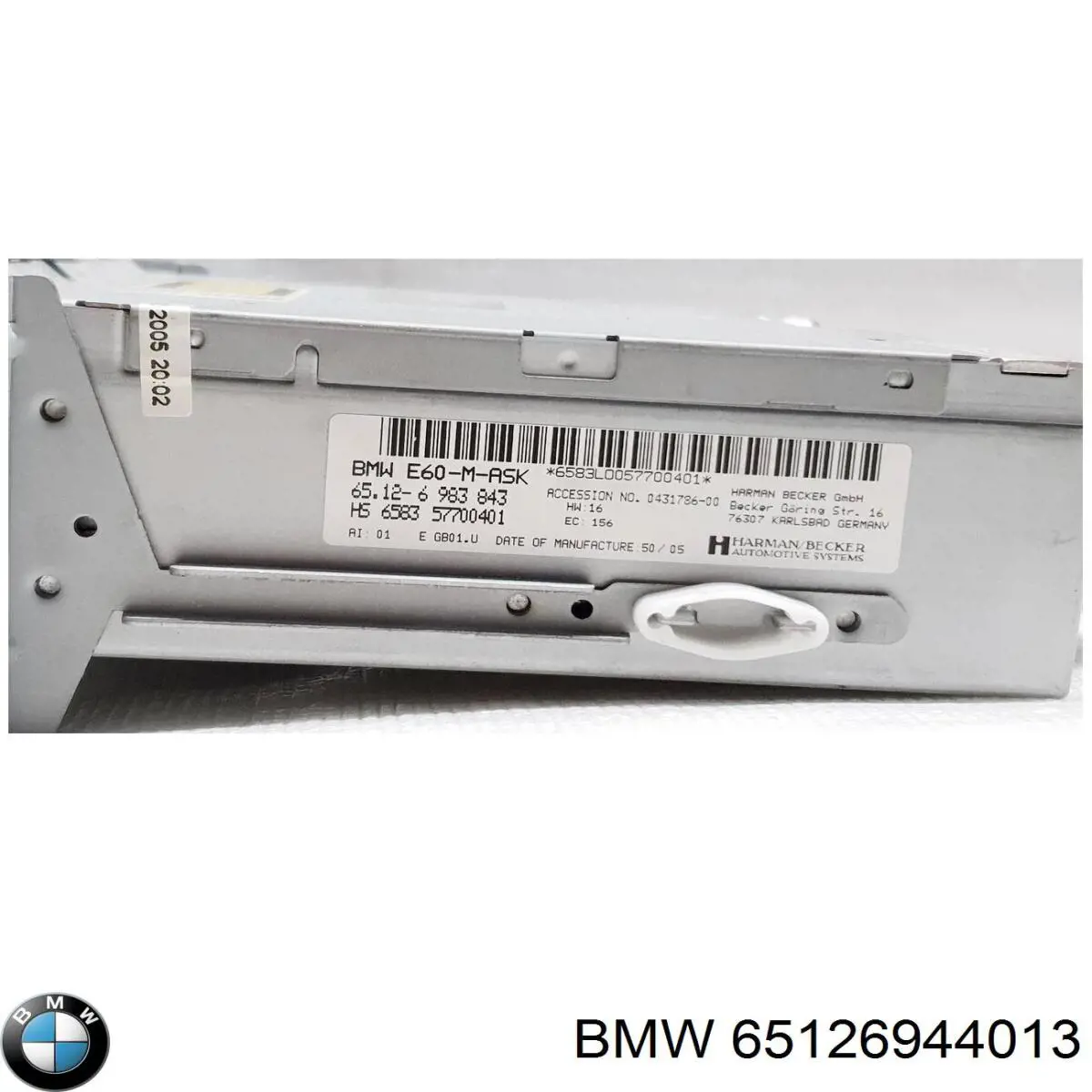 65126944013 BMW radio (radio am/fm)