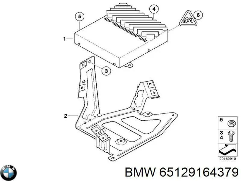Amplificador de sonido del sistema de audio BMW 65129164379 precio, desde 466,09 EUR
