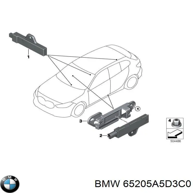 Antena BMW 65205A5D3C0 precio, desde 96,82 EUR