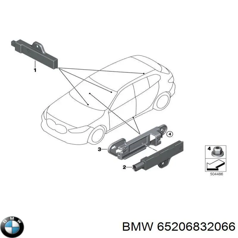 Comprar 6832066 BMW Antena
