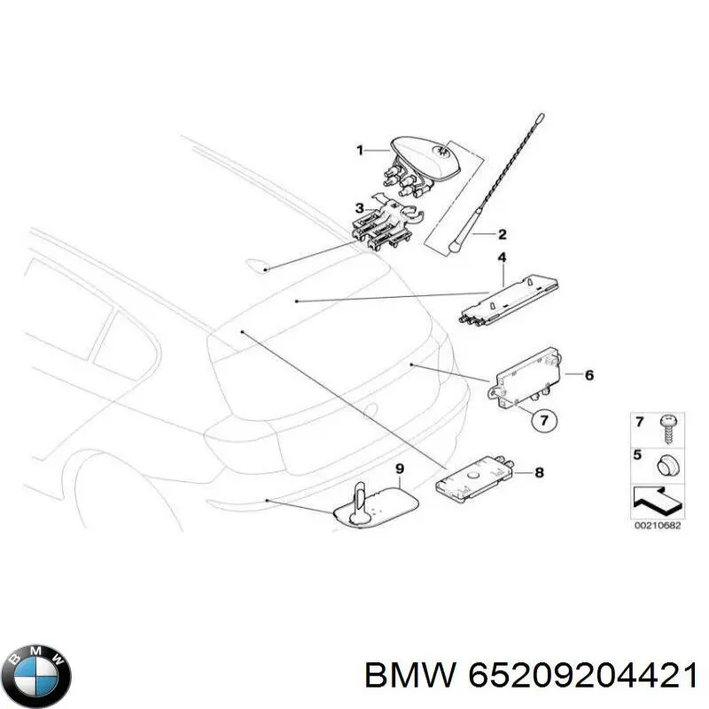 Amplificador De Señal para BMW 1 (E81, E87)