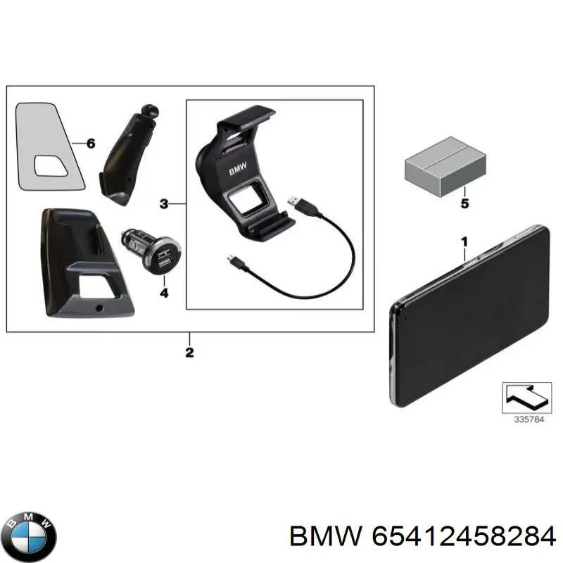 Cargador USB 65412458284 BMW
