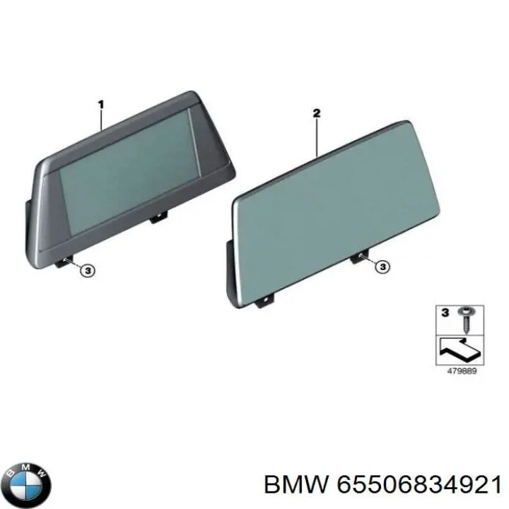 65506834921 BMW Pantalla multifuncion