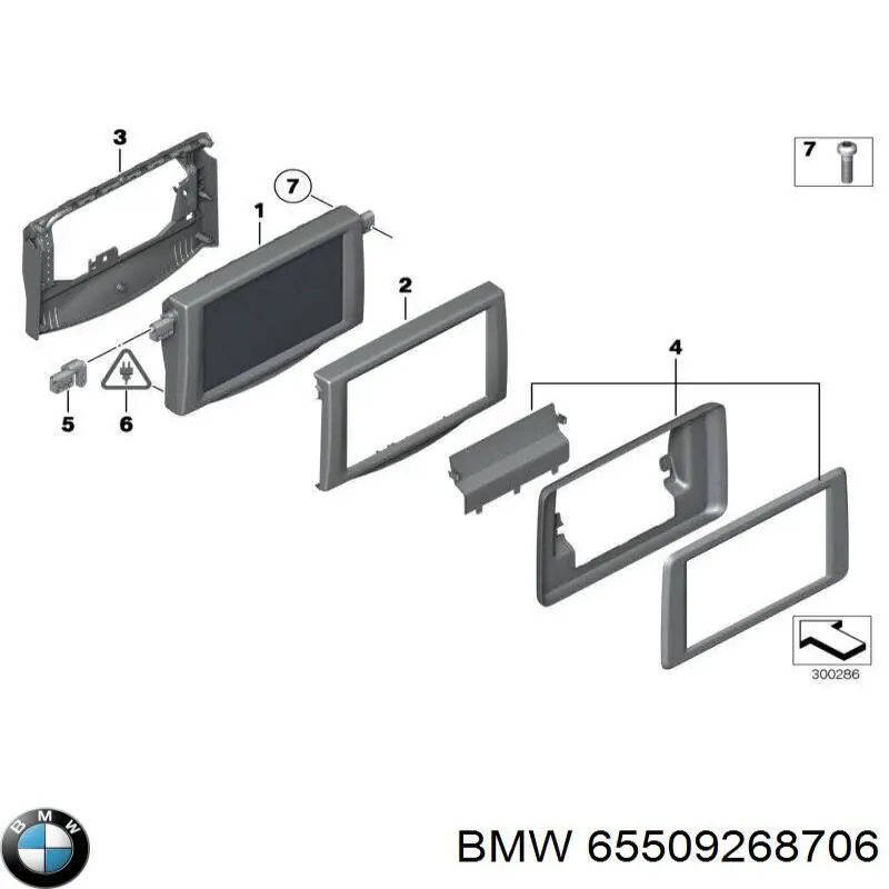 Pantalla multifunción BMW 7 sedán (F01, F02, F03, F04) (2008 - 2015) precio, desde 3240,08 EUR