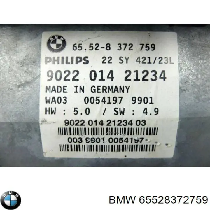 65528372759 BMW pantalla multifuncion