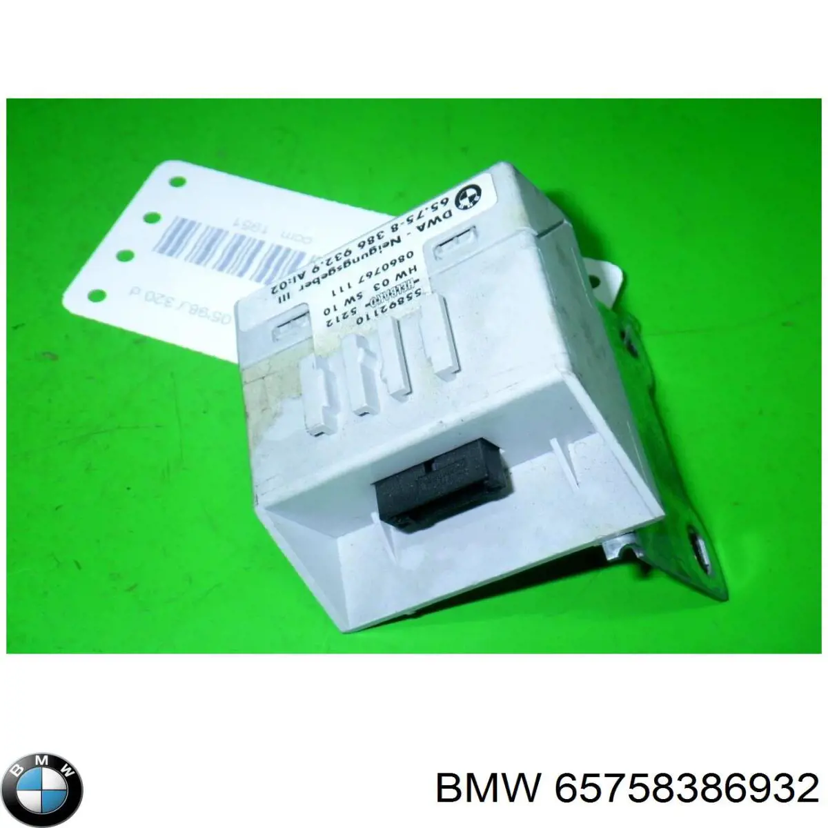 Sensor de ángulo de inclinación BMW 65756923215