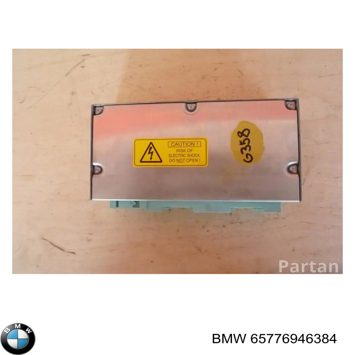 65776957589 BMW procesador del modulo de control de airbag
