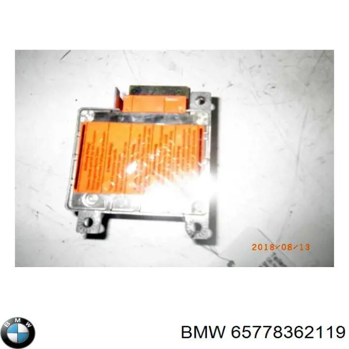65778362119 BMW procesador del modulo de control de airbag