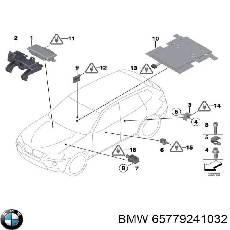 Sensor de sincronización de referencia (srs) BMW 5 (F10)