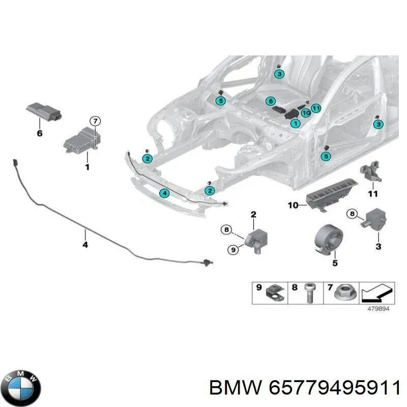 Módulo de control de airbag BMW 65776837162 precio, desde 229,42 EUR