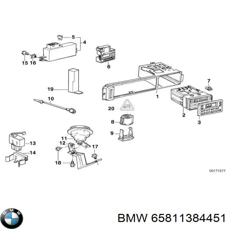 65811384451 BMW