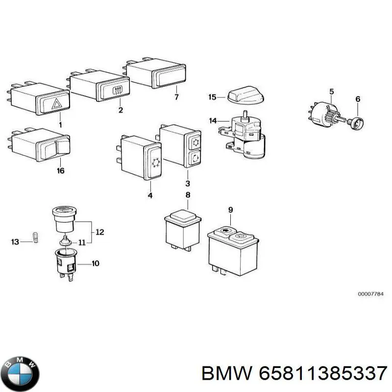 65811385337 BMW