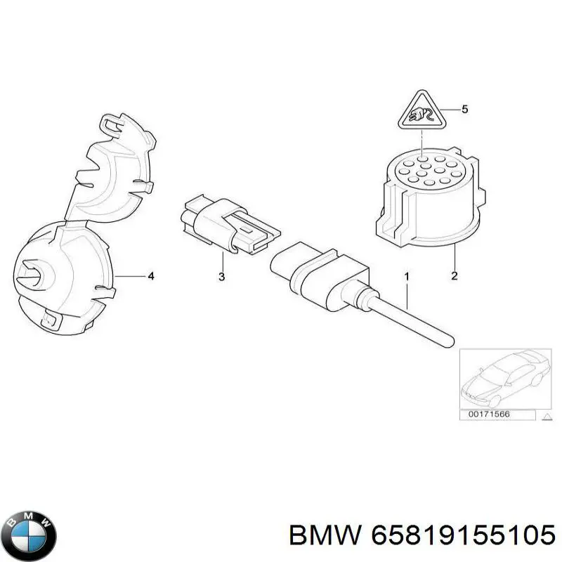 Condensador BMW 65818356238