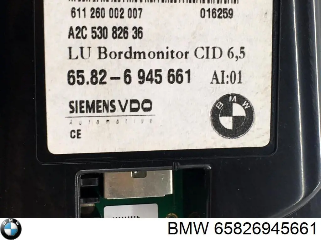 Comprar 65826942579 BMW Pantalla