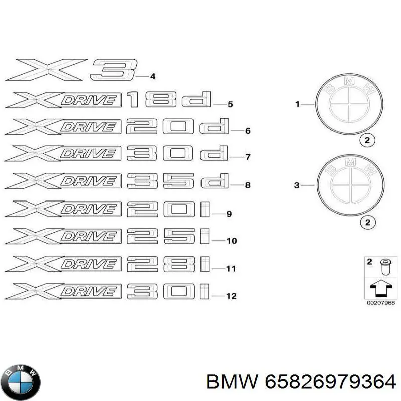 65826979364 BMW