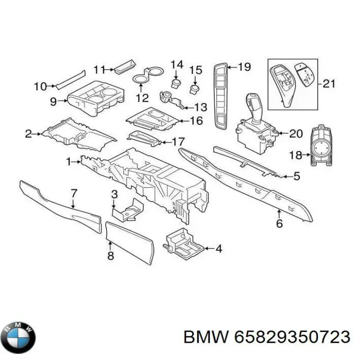 Comprar 65829350723 BMW Unidad de control multimedia
