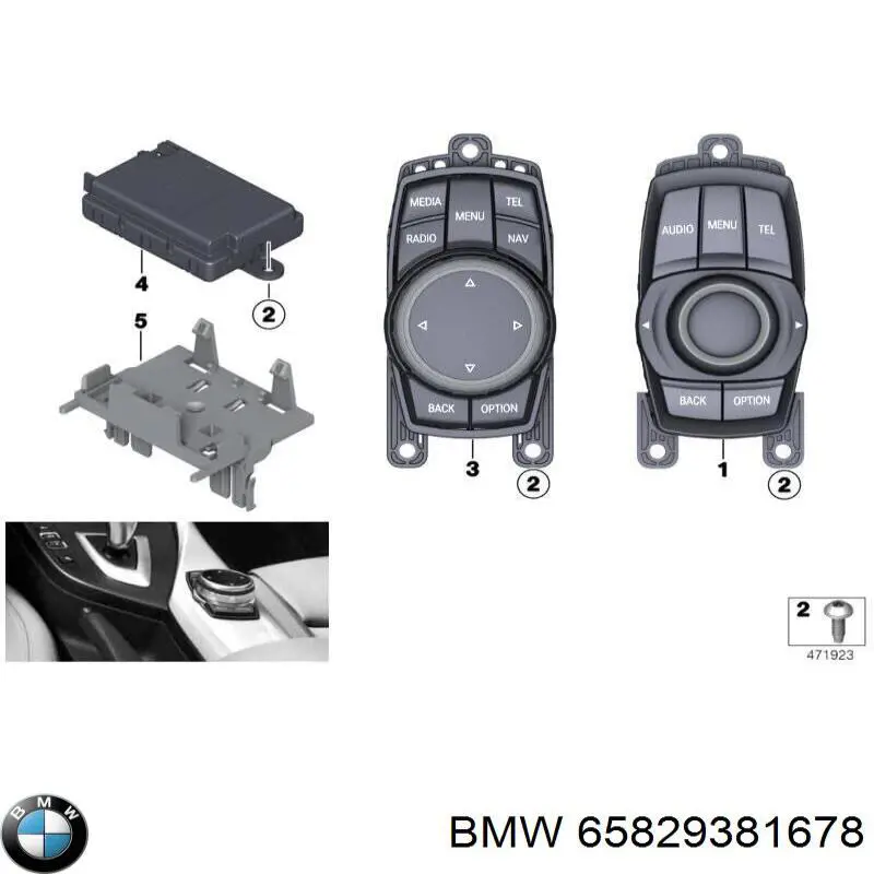 Unidad de control multimedia BMW 65829381678 precio, desde 84,22 EUR