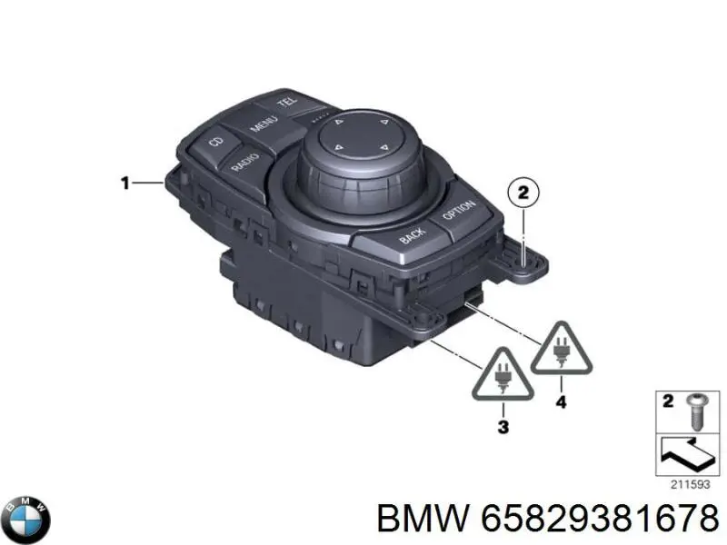 Comprar 65829381678 BMW Unidad de control multimedia