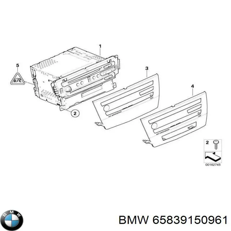 65839150961 BMW Radio AM/FM