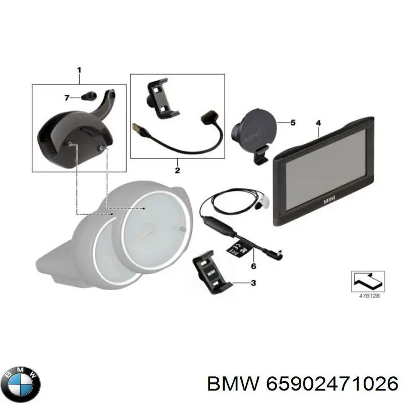 Comprar 65902357445 BMW 