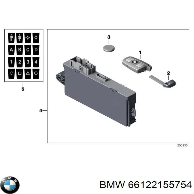 66122155754 BMW