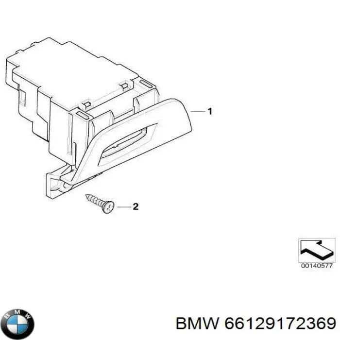 Conmutador de arranque BMW 66129172369 precio, desde 56,63 EUR