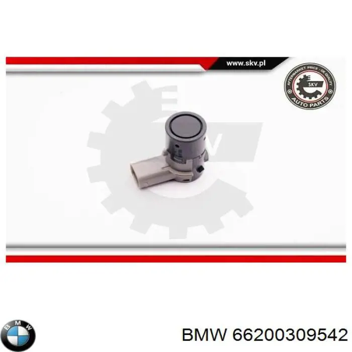 66200309542 BMW sensor alarma de estacionamiento trasero