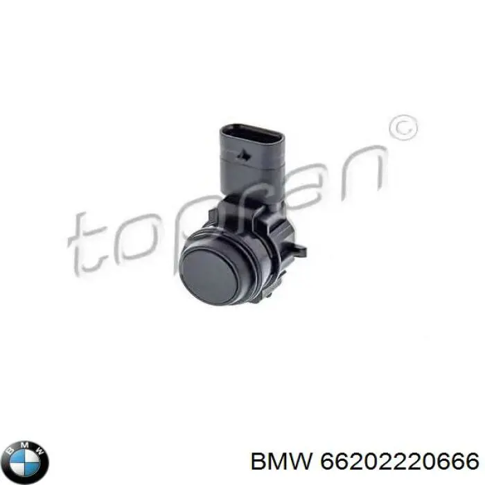 Sensor de estacionamiento delantero/trasero central BMW 66202220666 precio, desde 40,30 EUR