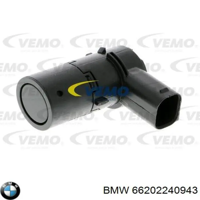 66202240943 BMW sensor de alarma de estacionamiento(packtronic Delantero/Trasero Central)