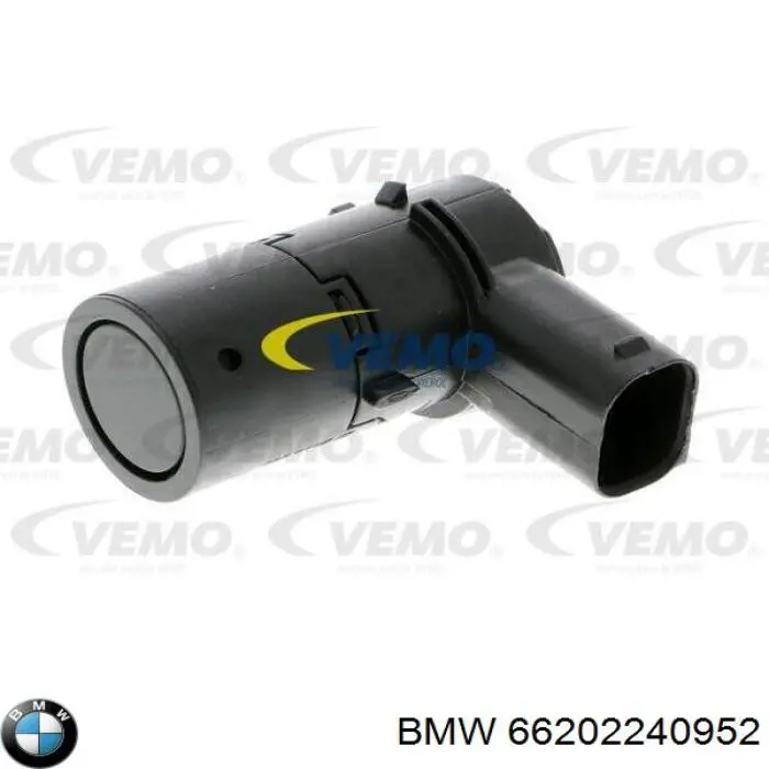 66202240952 BMW sensor de alarma de estacionamiento(packtronic Delantero/Trasero Central)