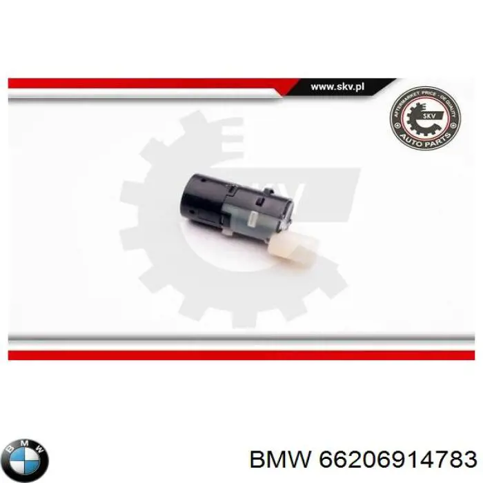 Sensor De Alarma De Estacionamiento(packtronic) Delantero/Trasero Central para BMW 3 (E46)
