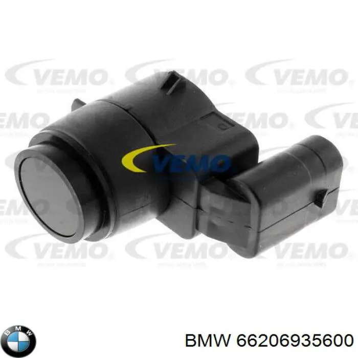 66206935600 BMW sensor de alarma de estacionamiento(packtronic Delantero/Trasero Central)