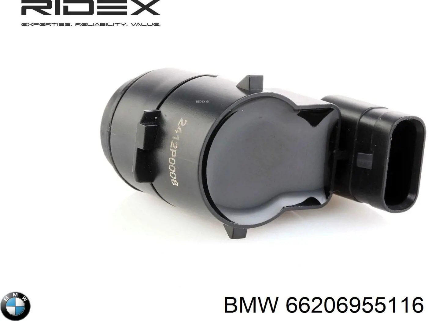 66206955116 BMW sensor de alarma de estacionamiento(packtronic Delantero/Trasero Central)