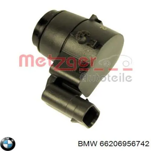 66206956742 BMW sensor alarma de estacionamiento (packtronic Frontal)