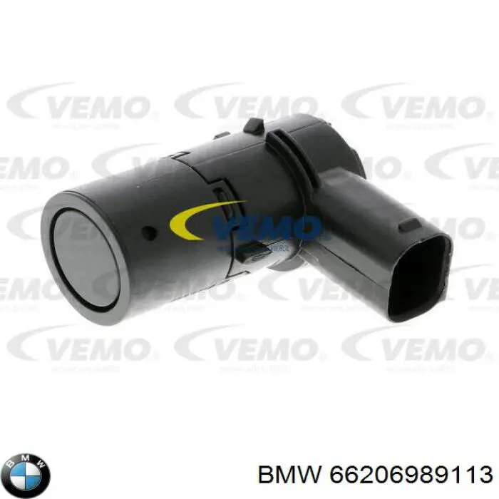 66206989113 BMW sensor de alarma de estacionamiento(packtronic Delantero/Trasero Central)