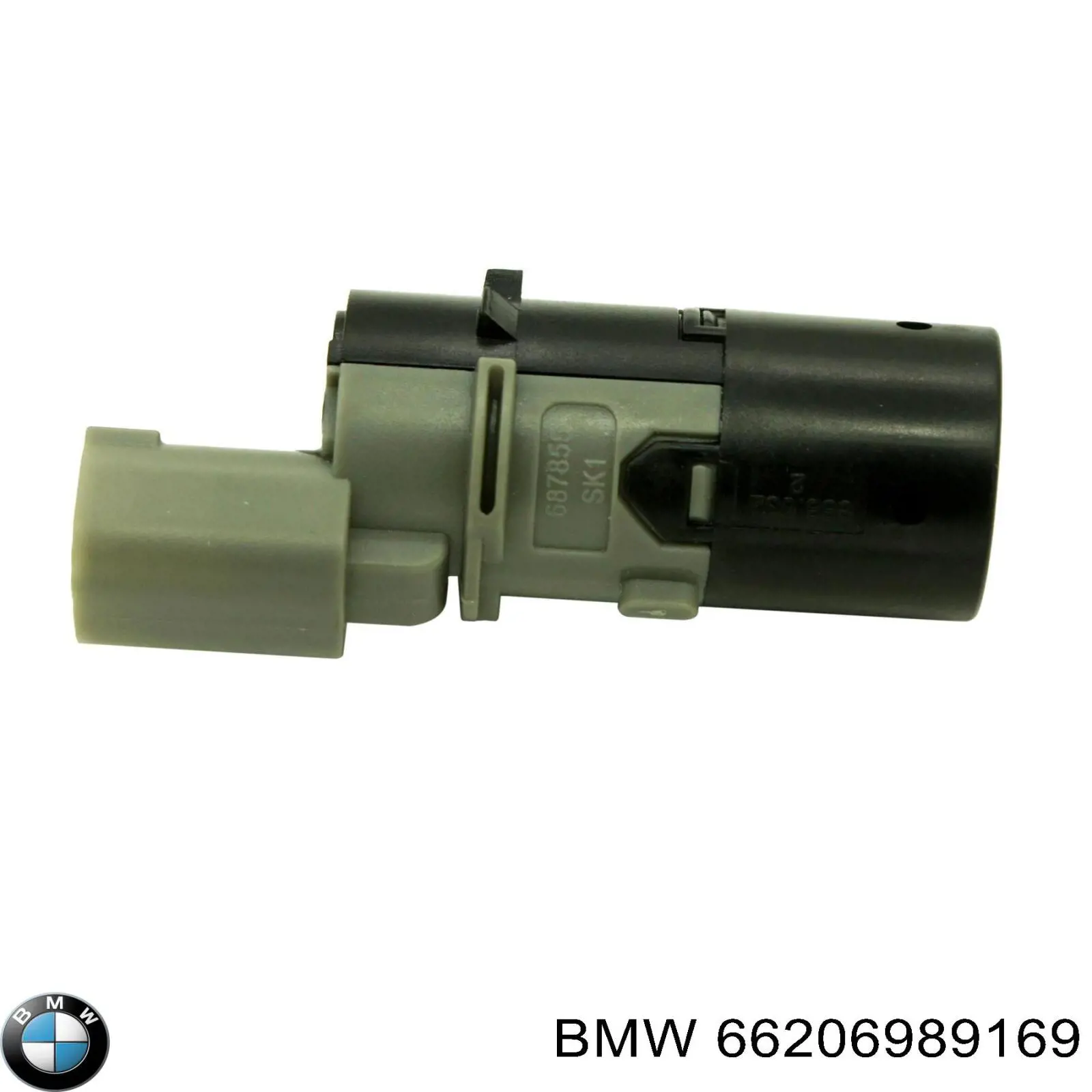 66206989169 BMW sensor de alarma de estacionamiento(packtronic Delantero/Trasero Central)