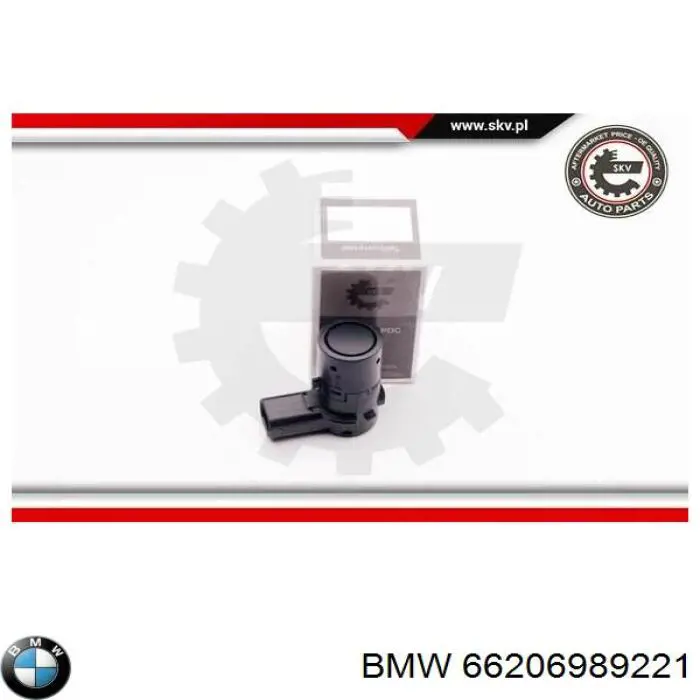 66206989221 BMW sensor alarma de estacionamiento trasero