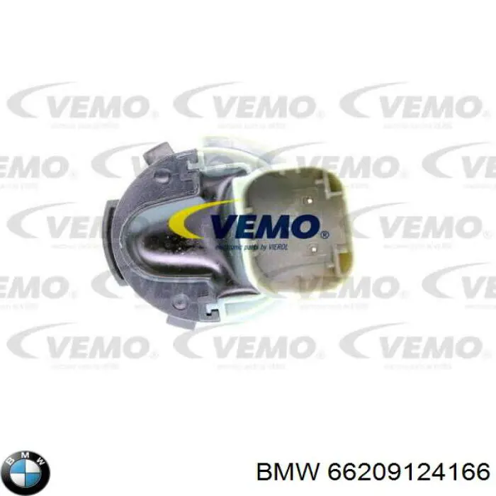 66209124166 BMW sensor de alarma de estacionamiento(packtronic Delantero/Trasero Central)