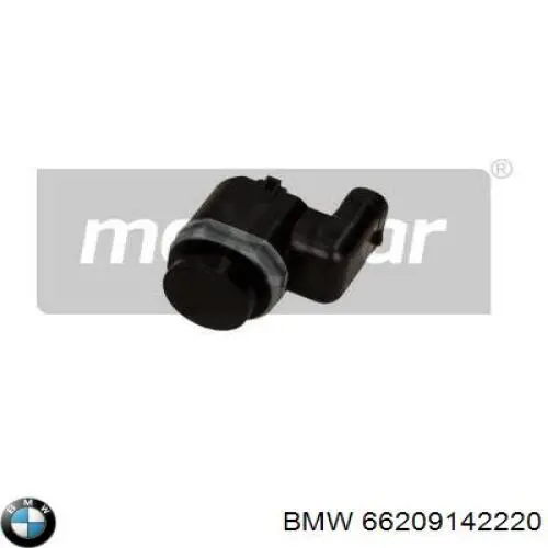 66209142220 BMW sensor de alarma de estacionamiento(packtronic Delantero/Trasero Central)