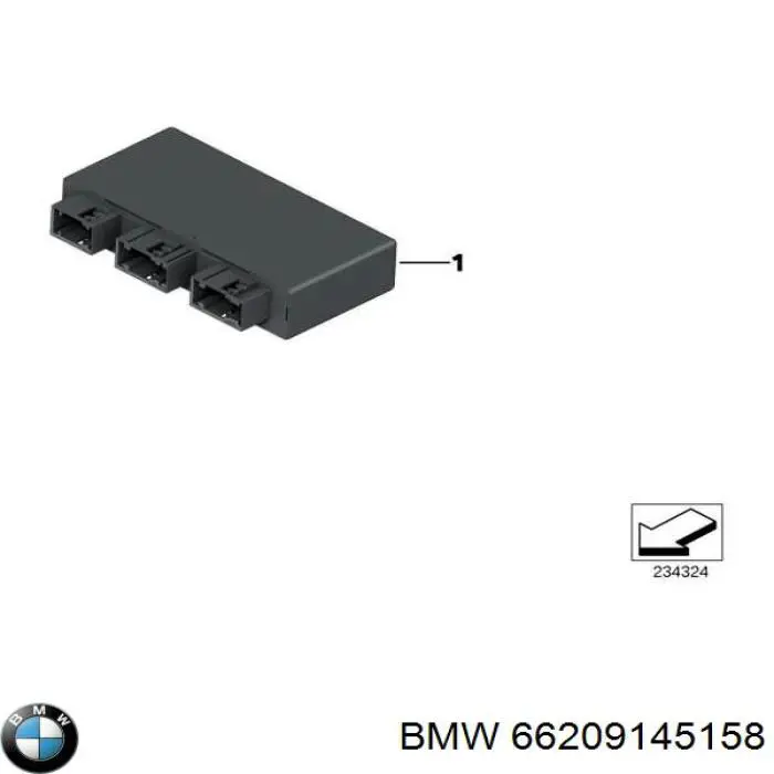 Módulo de control del asistente de aparcamiento BMW 66209145158 precio, desde 65,34 EUR