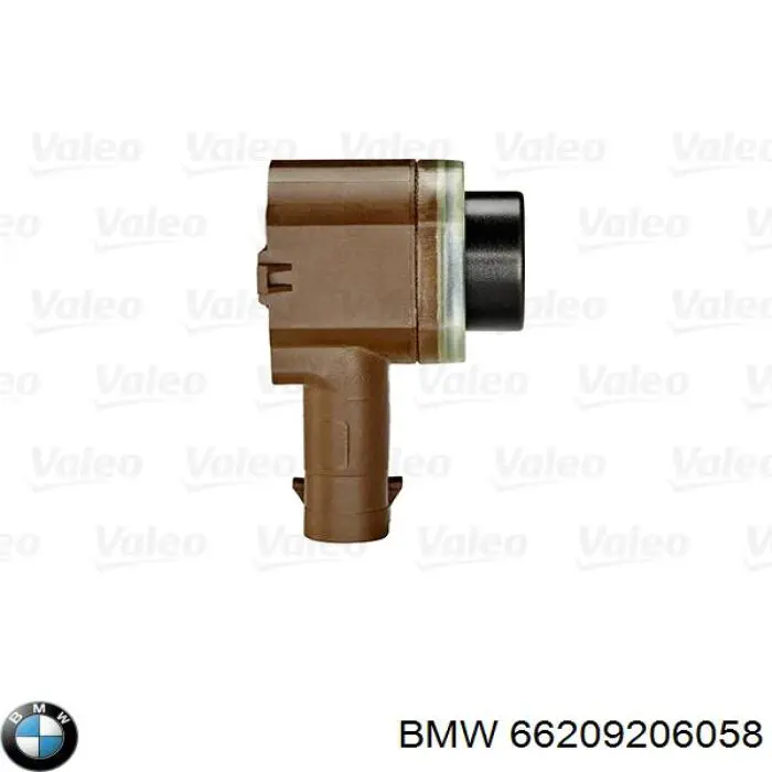 66209206058 BMW sensor de alarma de estacionamiento(packtronic Delantero/Trasero Central)